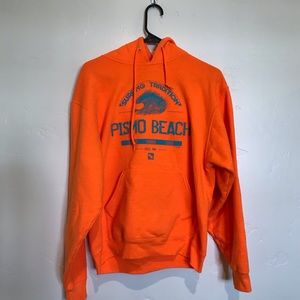 Orange hoodie